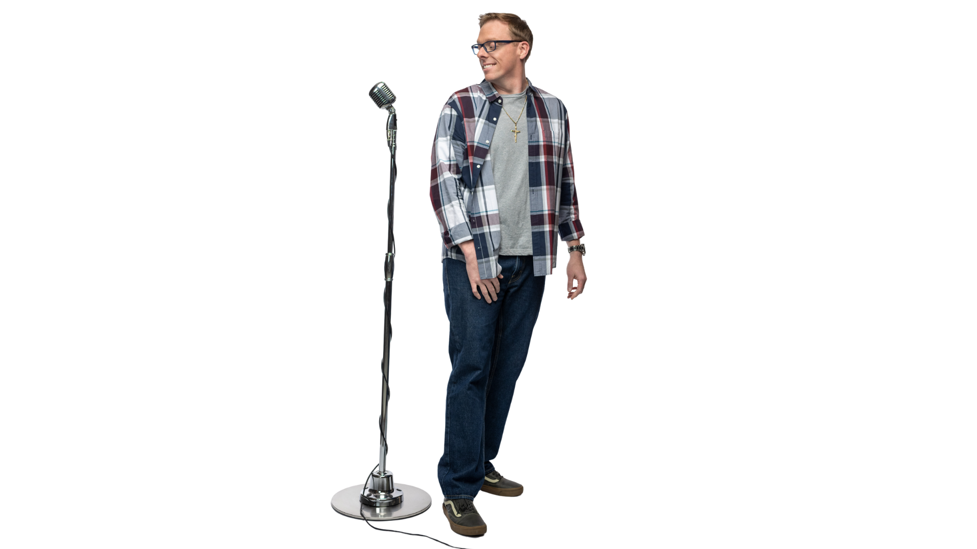 Rob with Microphone